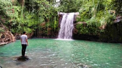 air terjun pelangi jonjo parigi