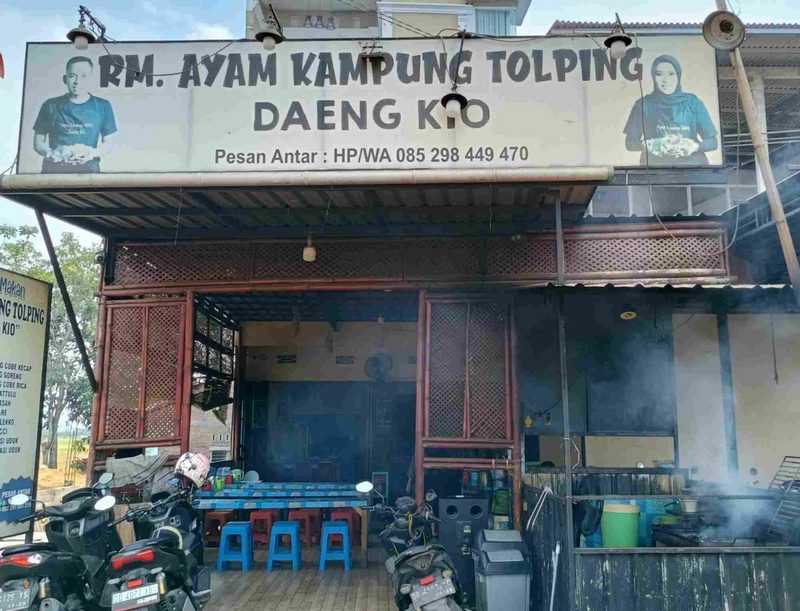 AYAM bakar tolping gowa