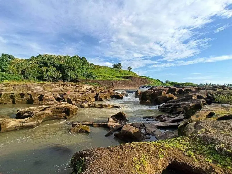 bendungan kampili gowa keren, grand canyon sulawesi