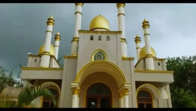 masjid viral di gunung lompobattang