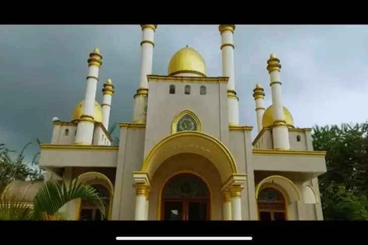 masjid viral di gunung lompobattang